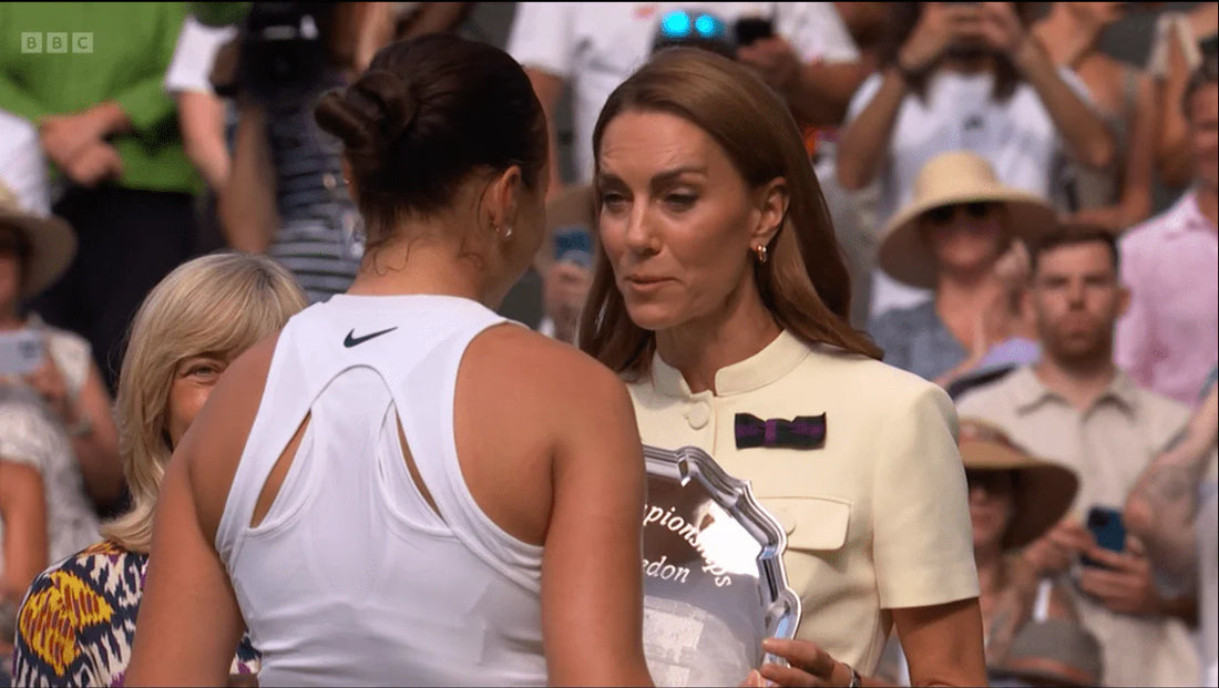 Kate Middleton Consoles Wimbledon Finalist