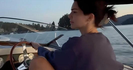 Kendall Jenner's Bikini Boat Ride