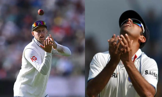 Root Matches Dravid's Test Record for Outfield Catches