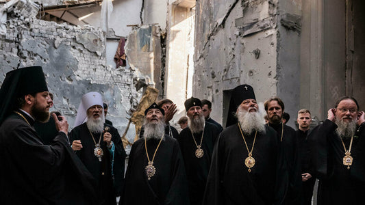 Kyiv Cathedral Damaged in Russian Attack