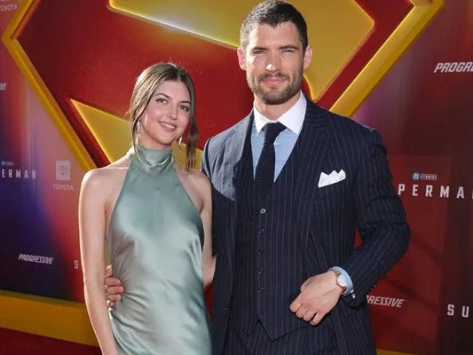David Corenswet Debuts Wife at "Superman" Premiere